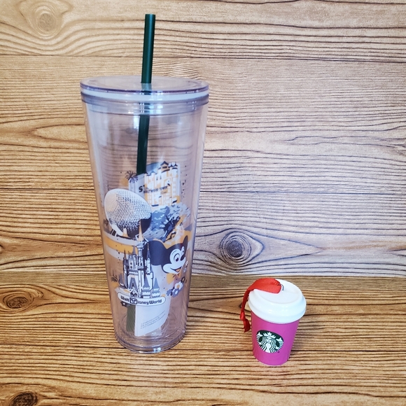 Disney Vintage Venti Tumbler and Free Starbucks Ornament📍